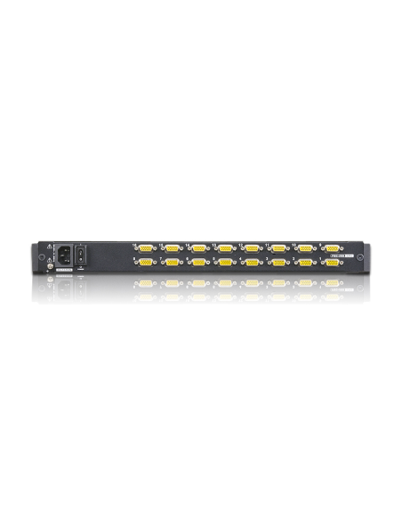 
CL1316N ATEN - Conmutador KVM LCD de 19 pulgadas. El conmutador KVM LCD CL1316 cuenta con un panel LCD retroiluminado por LED