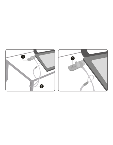 
NBS010 LOGILINK - Candado universal de 1.80 m Con Combinacion  Noble Wedge Logilink