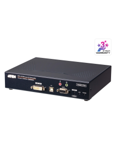 
KE6900AT ATEN - Transmisor KVM por IP DVI-I single display USB. Admite extensiones del módulo de fibra SFP 1Gbps de hasta 10 