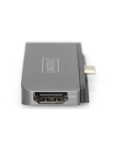 
DA-70893 DIGITUS - Estación de acoplamiento portátil USB-C, 4 puertos Magnética 2