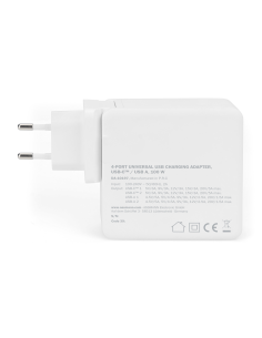 
DA-10197 DIGITUS - Cargador USB  4 puert. 100W (2xUSB-A + 2x USB-C) Blanco 2