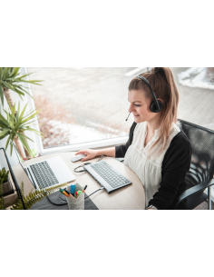 
DA-12202 DIGITUS - Auriculares estéreo de oficina, On Ear, reducción de ruidos 2