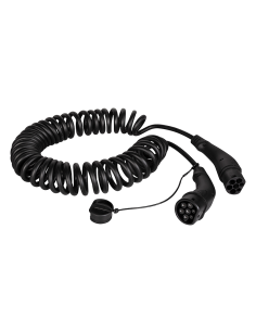 
EVC0113 LOGILINK - Cable VE carga, Tipo 2 Mennekes 20A trifasica 11kW 5 metros - ESPIRAL