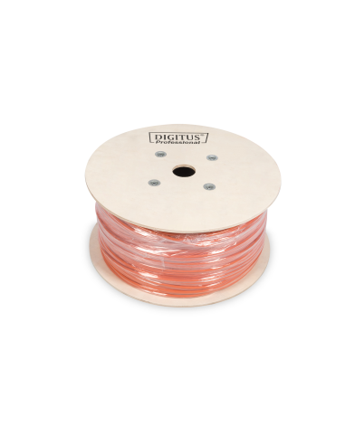 
DK-1743-VH-5 DIGITUS - Bobina CAT 7 S-FTP  500m Instalacion Naranja AWG23/1 Dca