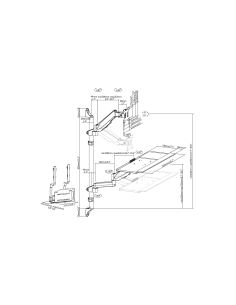 
DA-90372 DIGITUS - Soporte de pared para 1 Monitor hasta 32" . Estación de trabajo de bipedestación flexible para montaje a l 2
