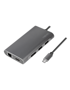 
UA0382 LOGILINK - Docking USB-C 3.2 Gen1  8 Puertos 100W USB-PD.  2