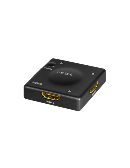 
HD0041 LOGILINK - Conmutador 3x1 HDMI  3x1 1080p/60Hz Mini Logilink