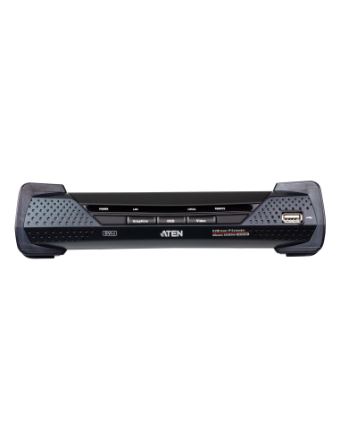 
KE6900AR ATEN - Receptor KVM por IP DVI-I single display USB. El extensor KE6900A está compuesto por un transmisor basado en 