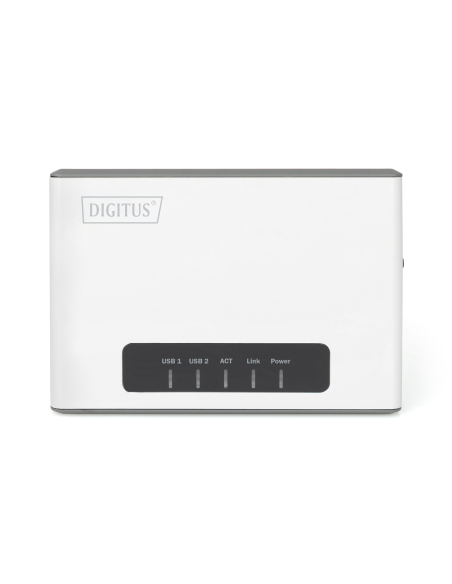 
DN-13024 DIGITUS - Servidor de red multifunción inalámbrico USB2.0 2 puertos