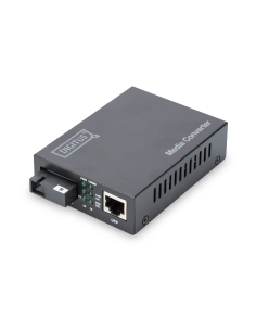 
DN-82123 DIGITUS - CM Bidireccional Gigabit SM RJ45 SC Tx1550nm Rx1310nm 20Km. Convertidor de medios Gigabit bidireccional DI