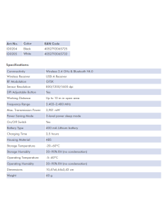 
ID0205 LOGILINK - Ratón modo dual Bluetooth & Wireless 2.4 GHz BLANCO 2