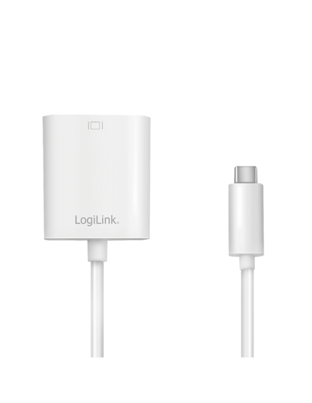 
UA0246A LOGILINK - Adaptador USB C MAcho 3.2 Gen 1 a DisplayPort Hembra 4K@60h. Adaptador USB 3.2 Gen 1 tipo C, C / M a DP / 