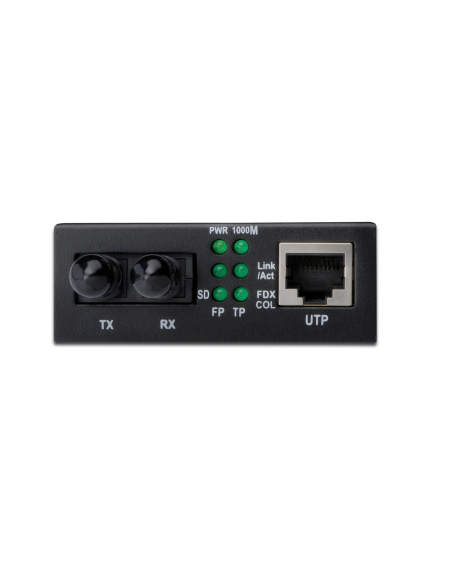 
DN-82010-1 DIGITUS - CM Unidireccional Fast Ethernet MM RJ45 ST 1310nm 2Km. Conversor de medios Fast Ethernet, conector ST mu