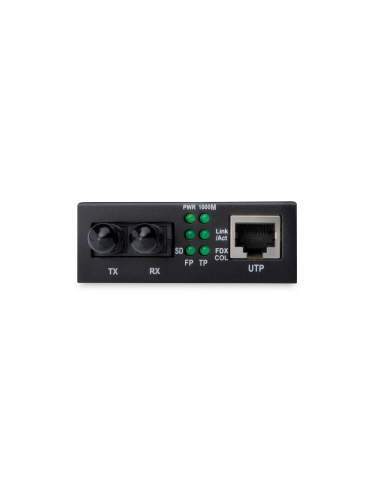 
DN-82010-1 DIGITUS - CM Unidireccional Fast Ethernet MM RJ45 ST 1310nm 2Km. Conversor de medios Fast Ethernet, conector ST mu