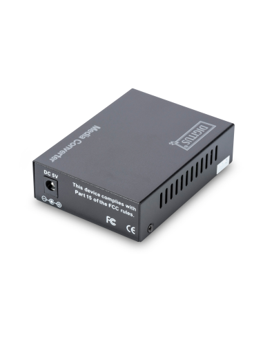 
DN-82010-1 DIGITUS - CM Unidireccional Fast Ethernet MM RJ45 ST 1310nm 2Km. Conversor de medios Fast Ethernet, conector ST mu