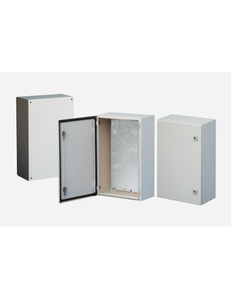 
433200 MONOLYTH - ARMARIO COMPACTO IP55 400x500 FONDO 210 RAL7032