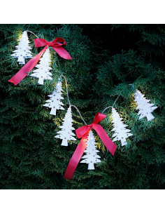 
Guirnalda de luces ornamentales con 10 Leds Arbol de Navidad
Goobay 57947 Cadena de luces LED con función de temporizador, f 2