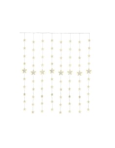 
57941 GOOBAY - Cortina de luz con 80 LED con mando a distancia, función de temporizador, 8 modos de luz, dimmer y transformad 2