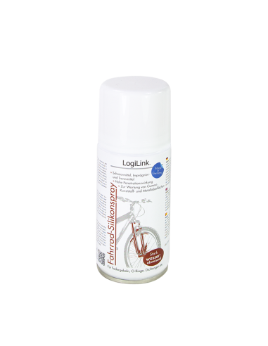 
RP0021 LOGILINK - Spray Silicona Amortiguadores - bicicletas, 150ml. Aceite de silicona de alta calidad en mezcla solvente co