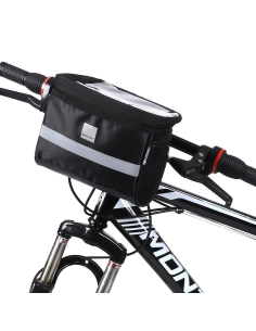 
WBB12BK - Bolsa de manillar de bicicleta 2L negro Wozinsky. Bolsa de manillar de bicicleta Wozinsky 2L negro (WBB12BK). ¿Tien