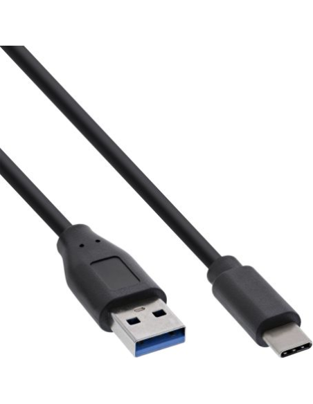 
35712 INLNE - Cable InLine® USB 3.2 Gen.1x2, USB Type-C macho / USB-A macho, negro, 2 m