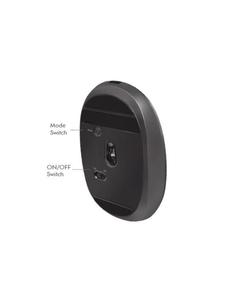 
ID0204 LOGILINK - Ratón modo dual Bluetooth & Wireless 2.4 GHz NEGRO
