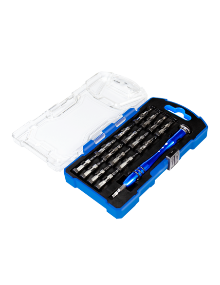 
WZ0056 - Juego de destornilladores con puntas acoplables, 18 piezas