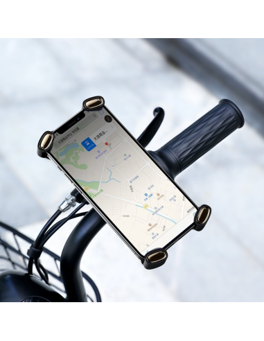 
SUQX-01 - Soporte Movil para manillar clik clak Baseus. Soporte de ciclismo Baseus Quick to take (Aplicable para bicicleta y 
