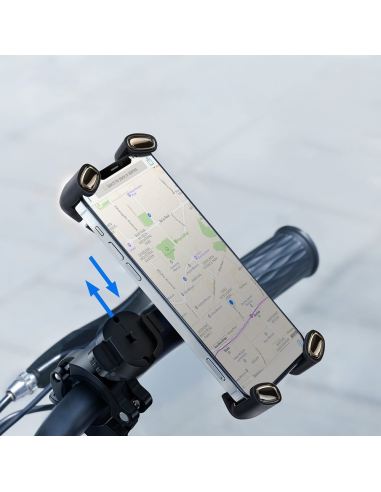 
SUQX-01 - Soporte Movil para manillar clik clak Baseus. Soporte de ciclismo Baseus Quick to take (Aplicable para bicicleta y 