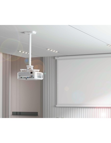 
BP0003 LOGILINK - Soporte para proyector, longitud del brazo: 7351135 mm, blanco. El soporte para proyector de techo resiste