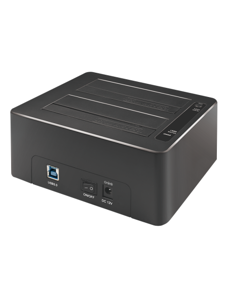 

 USB 3.0 Quickport, 2-Bay, for 2.5/3.5" SATA HDD/SSD
Part No.: QP0029
EAN: 4052792050158
PU: 20
