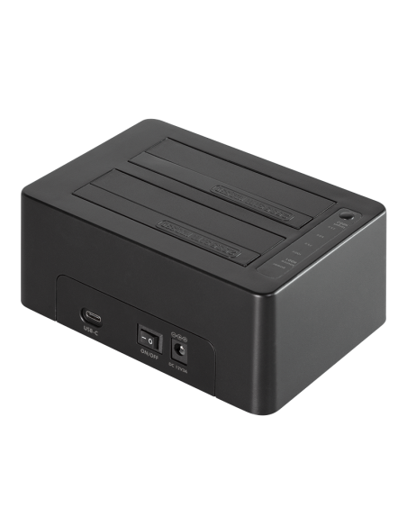  USB 3.1 Gen 2 Quickport, 2-Bay, for 2.5/3.5" SATA HDD/SSD
Part No.: QP0028
EAN: 4052792046212
PU: 10