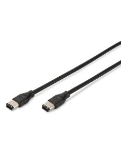 
Cable IEEE1394  FireWire 6-pin-FireWire 6-pin 2,00 Metros **
 DIGITUS Cable de conexión FireWire 400
Número de artículo: AK