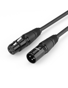 
20712 UGREEN - Cable audio microfono XLR 3-pin macho a hembra de 5m Ugreen