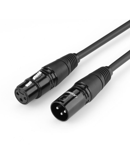 
20716 UGREEN - Cable audio microfono XLR 3-pin macho a hembra de 15m Ugreen