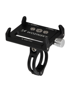 
WBHBK1 WOZINSKY - Soporte Movil bici con tornillos Wozinsky. Soporte de teléfono para bicicleta Wozinsky en el manillar negro