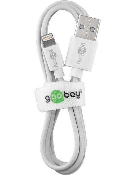 
Lightning USB Charging and Sync Cable 
MFi cable for Apple iPhone/iPad, white 