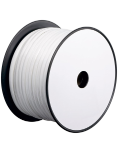 
93307 GOOBAY - Bobina telefónica Plano Blanco 100 metros 6 hilos CCA-PVC Goobay