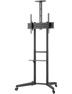 
59508 GOOBAY - Soporte de suelo ajustable 37-70" 50 Kg Goobay