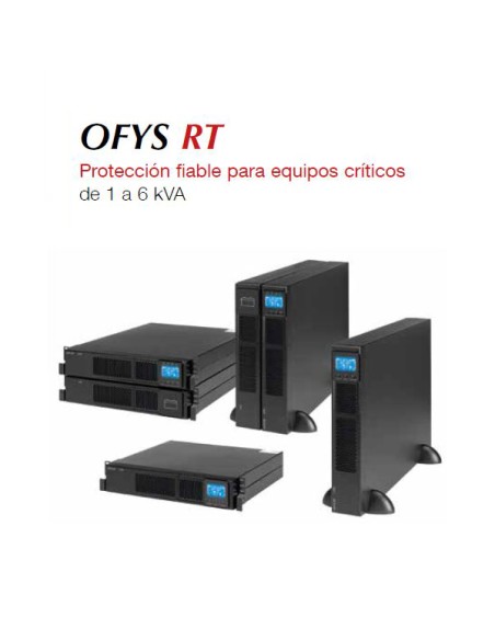 
OFYS-RT-U2000 SOCOMEC - SAI   2000VA 1800W Online SOCOMEC OFYS RT