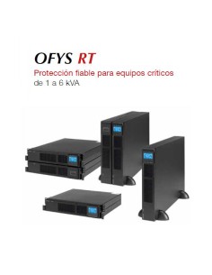
OFYS-RT-U06-K SOCOMEC - SAI   6000VA 4800W Online SOCOMEC OFYS RT