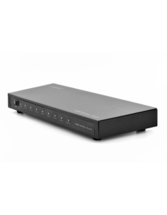 
DS-43302  HDMI Splitter, 1x8, 1080p, 3D, High Speed 2.25 Ghz/225 MHz, metal housing, black 2