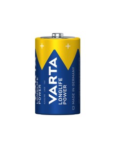 
46825 VARTA - Pila Alcalina LR20 1,5V 2 x Blister Longlife Power Varta 2