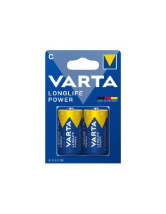 
Pila Alcalina   LR14C 1,5V   2 x Blist Varta Longlife Power
46824 VARTA - Pila alcalina de manganeso, 1,5 V. Las baterías so
