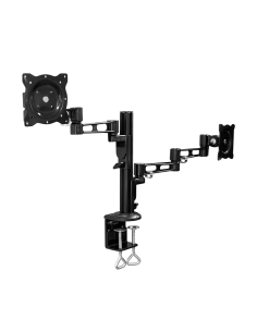 
BP0074 LOGILINK - Soporte para dos monitores, 13-26", aluminio, longitud del brazo: 358 mm