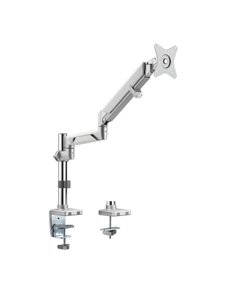 
LogiLink BP0087 - Soporte de escritorio para monitor de 17 a 32 pulgadas (LCD, LED, OLED, etc.), con resorte de gas para tele