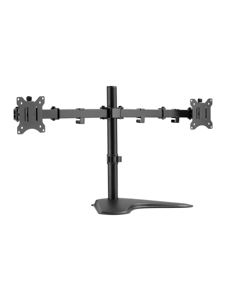 
BP0099 LOGILINK - Soporte de Escritorio Doble, para 2 Pantallas de 17 a 32 Pulgadas (LCD, LED, OLED, etc.), 360°, de Aluminio