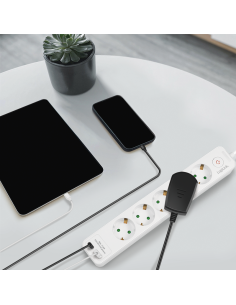 
LPS280U LOGILINK - Regleta de  5 tomas  + 2 USB, 1x USB-A, 1x USB-C, 1.5 m, Blanco Logilink 2