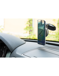 
45389 GOOBAY - Soporte universal Magnetico Coche Camión Negro Goobay