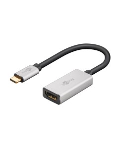 
60194 GOOBAY - Adaptador USB C a HDMI 4K @ 120 Hz and 8K @ 30 Hz  48 Gbit/s   Bulk